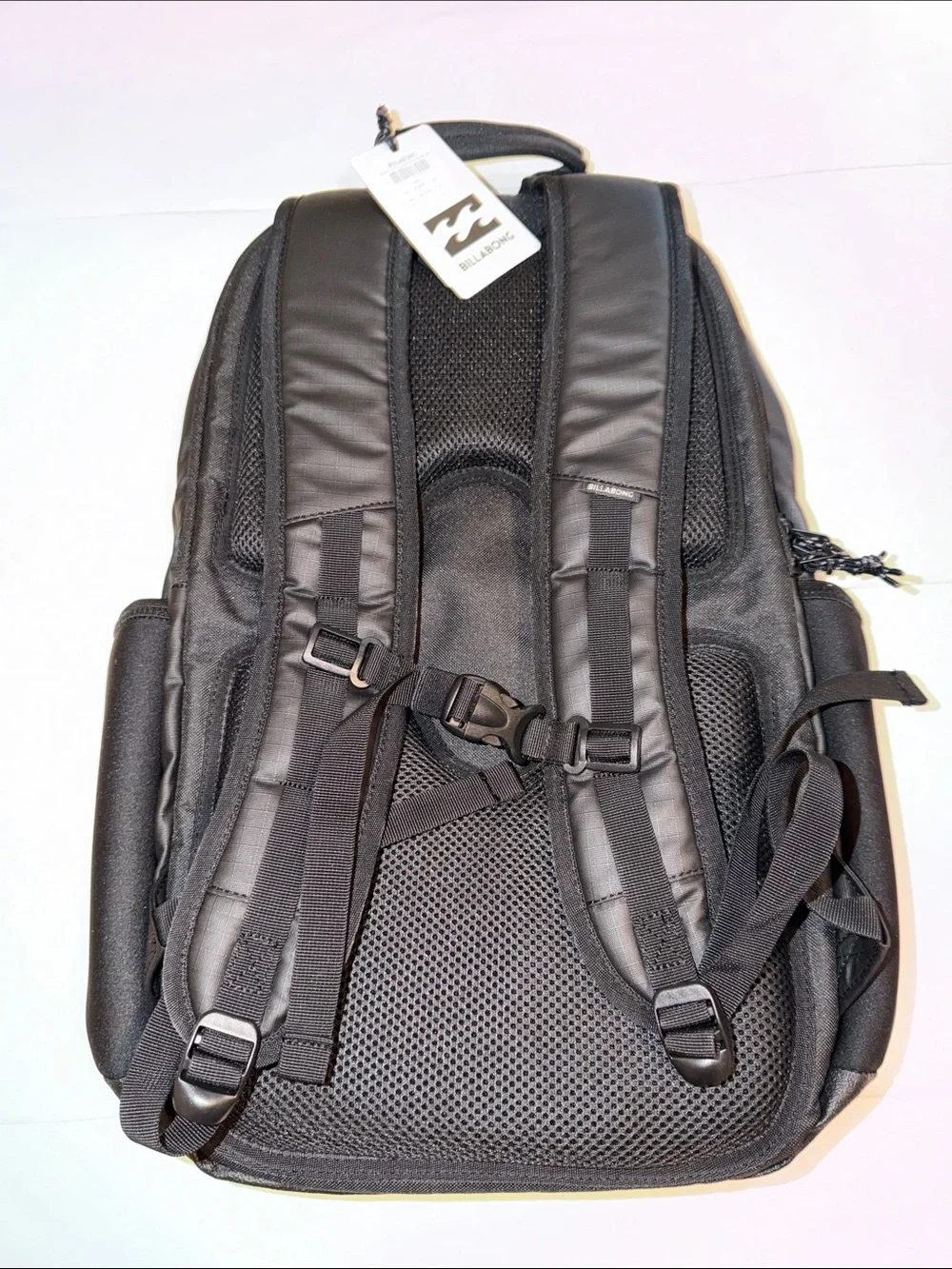 Billabong Black Men's Backpack with Multiple Pockets
